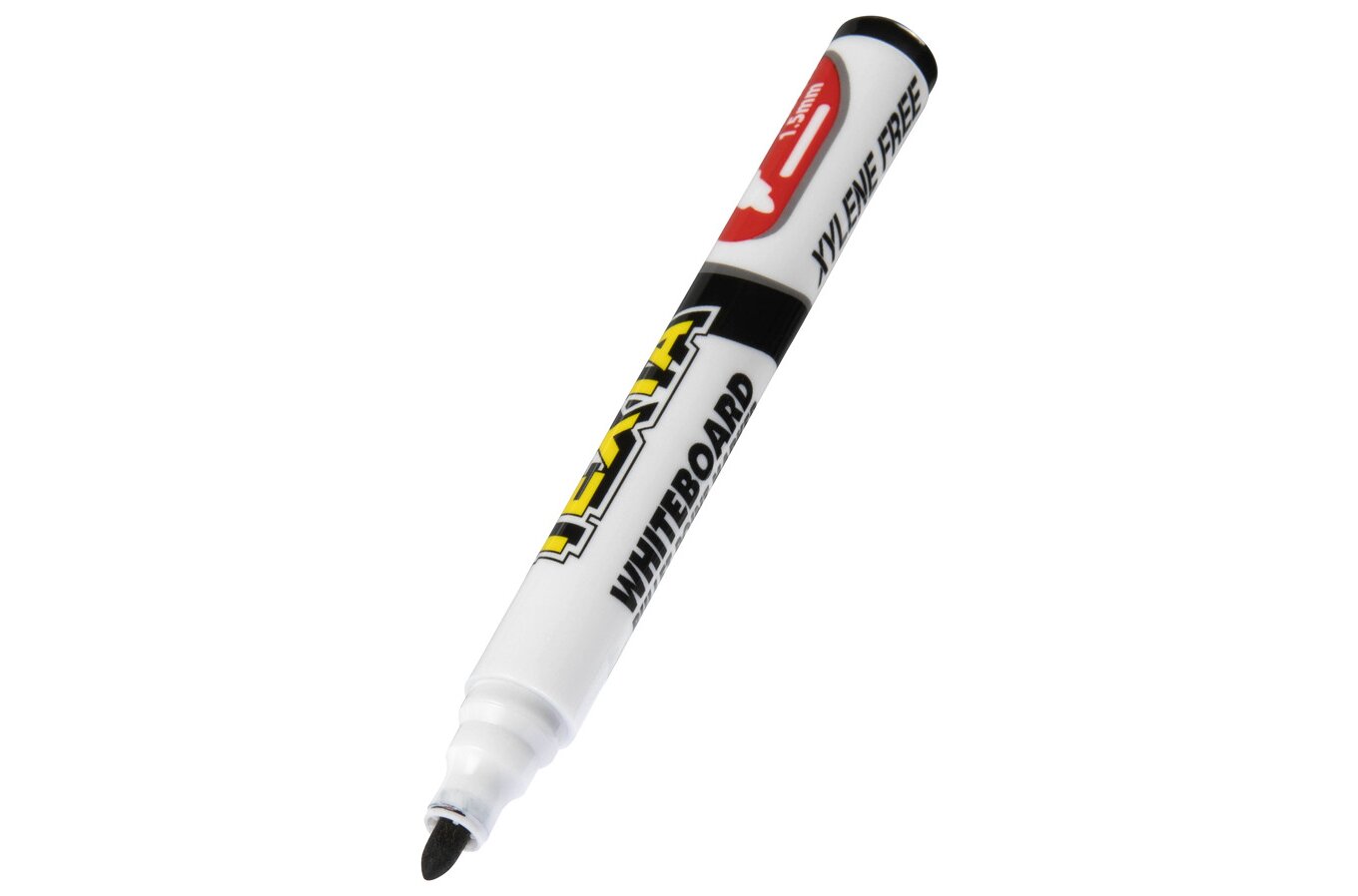 Texta Whiteboard Markers - Black (Box of 12)
