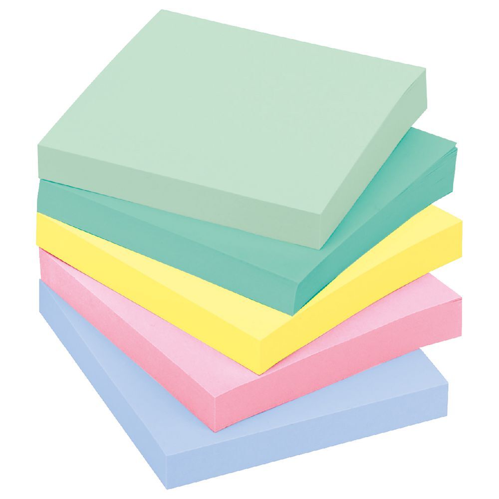 Post-It Notes: Marseille Collection - 76mm x 127mm: 100 Sheets (5 Pack)