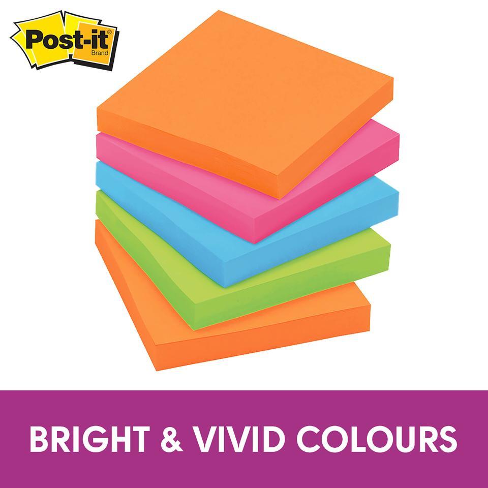 Post-It Notes: Rio De Janerio Collection - 76mm x 76mm: 90 Sheets (5 Pack)