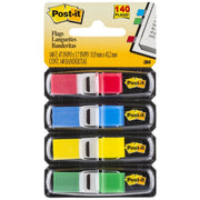 Post-It Mini Flags - Assorted Colours (140 Flags)