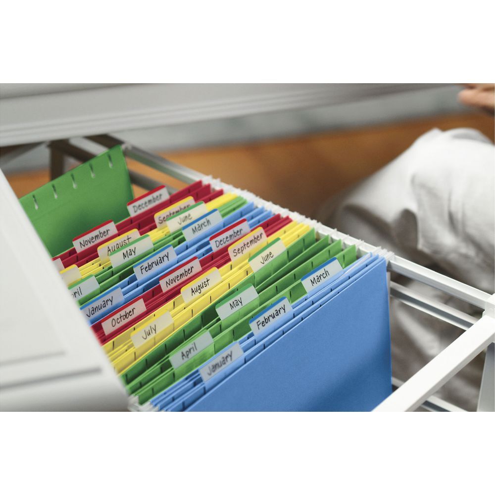 Post-It Filing Tabs: Primary Colours 51 x 38mm (24 Tabs)