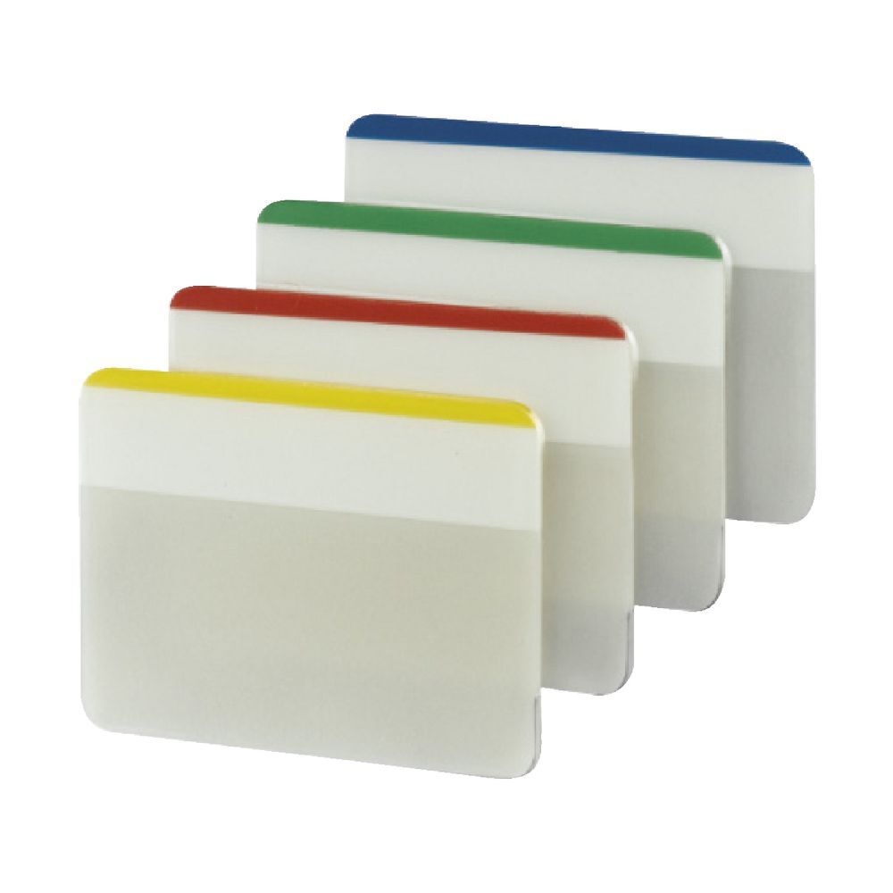 Post-It Filing Tabs: Primary Colours 51 x 38mm (24 Tabs)