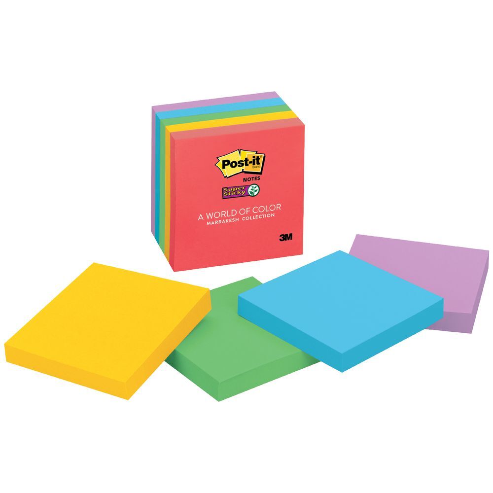 Post-It Notes: Marakesh Collection - 76mm x 76mm (5 Pack)