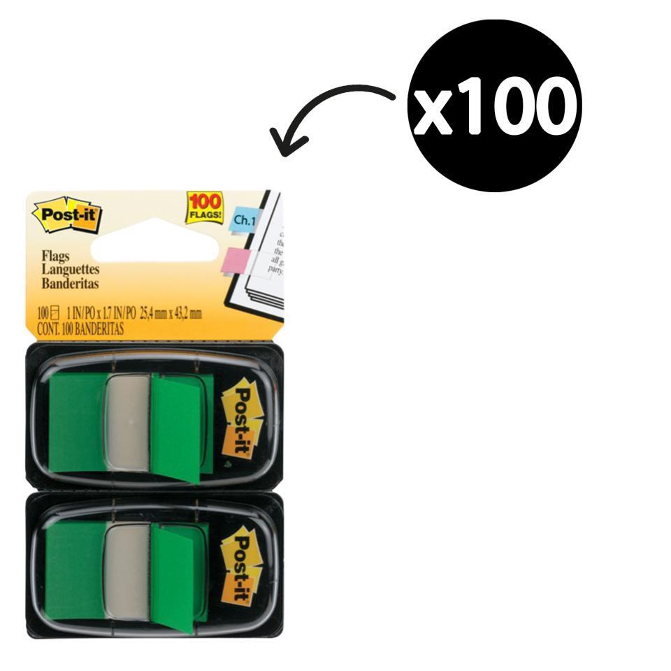 Post-It Flags - Green (Pack of 2)