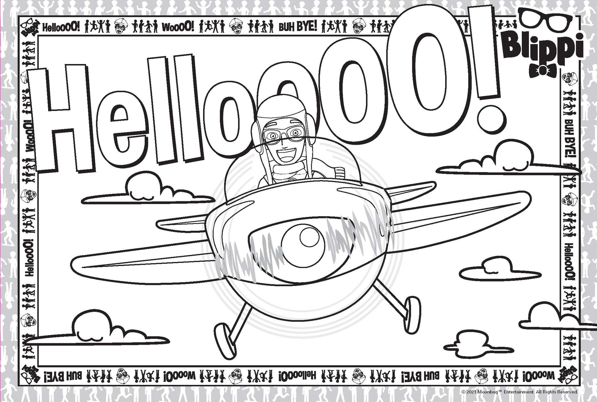 Blippi - Giant Activity Pad — inside page 3