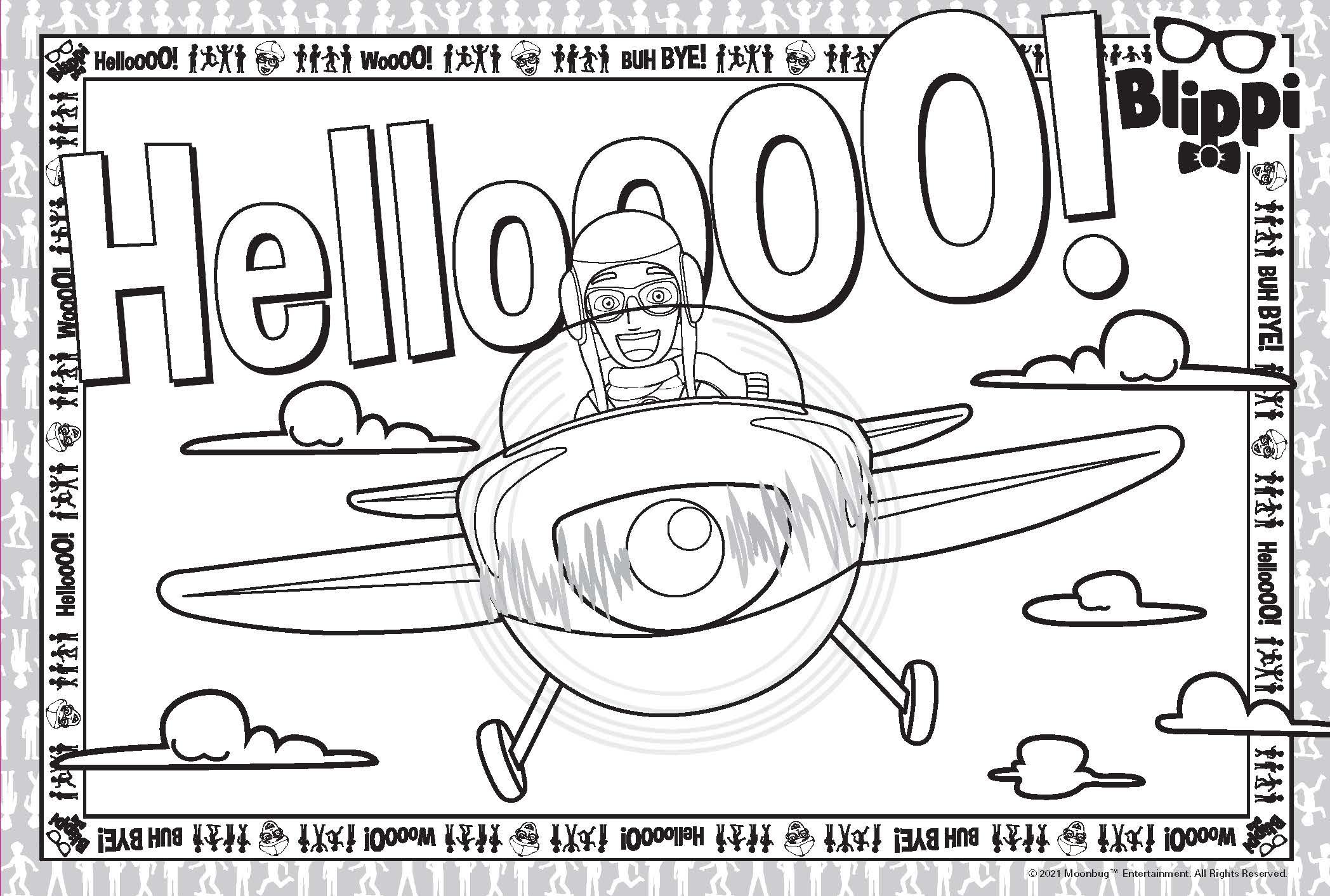 Blippi - Giant Activity Pad — inside page 3