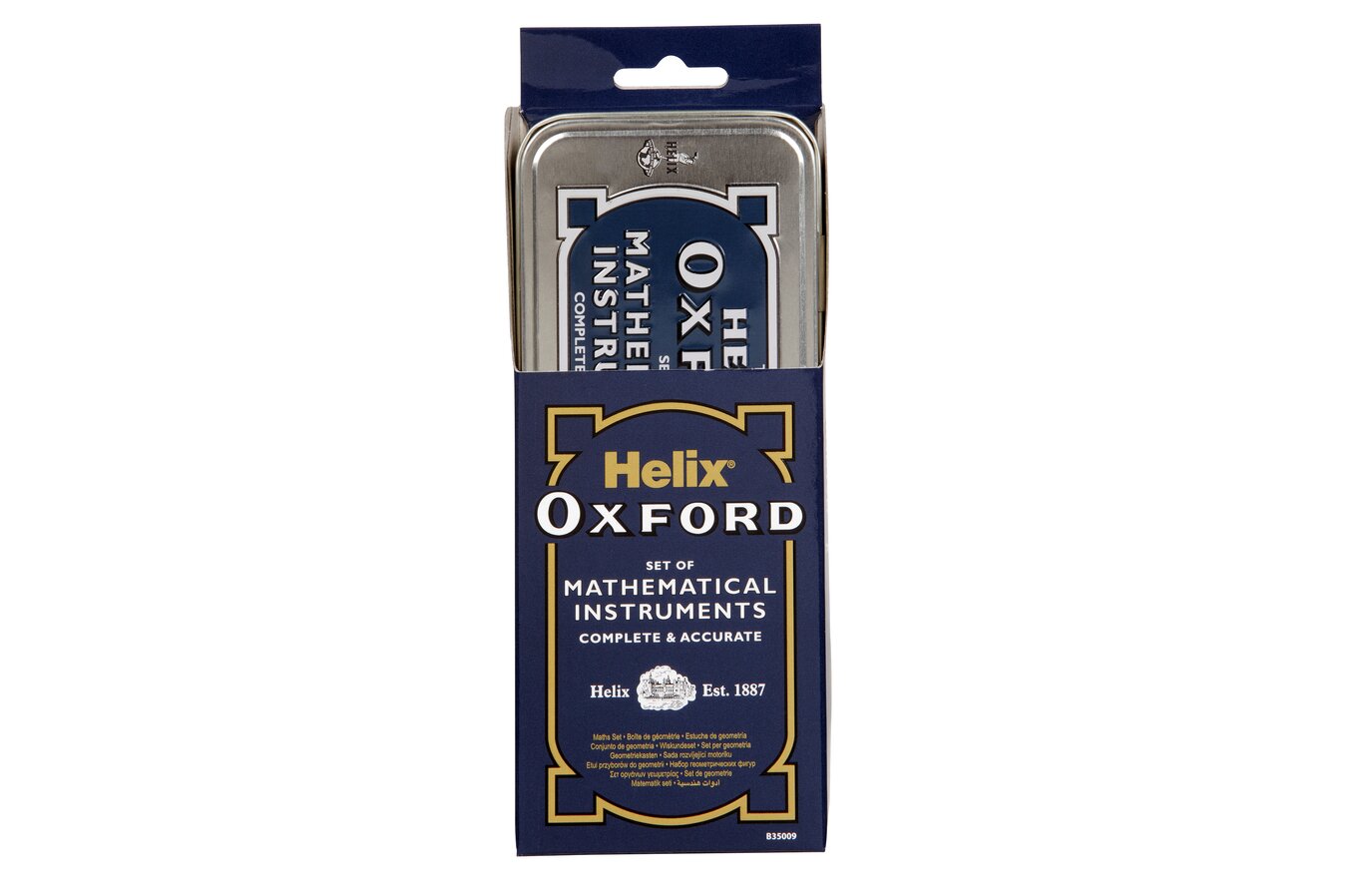 Helix Oxford Economy Maths Set - Blue