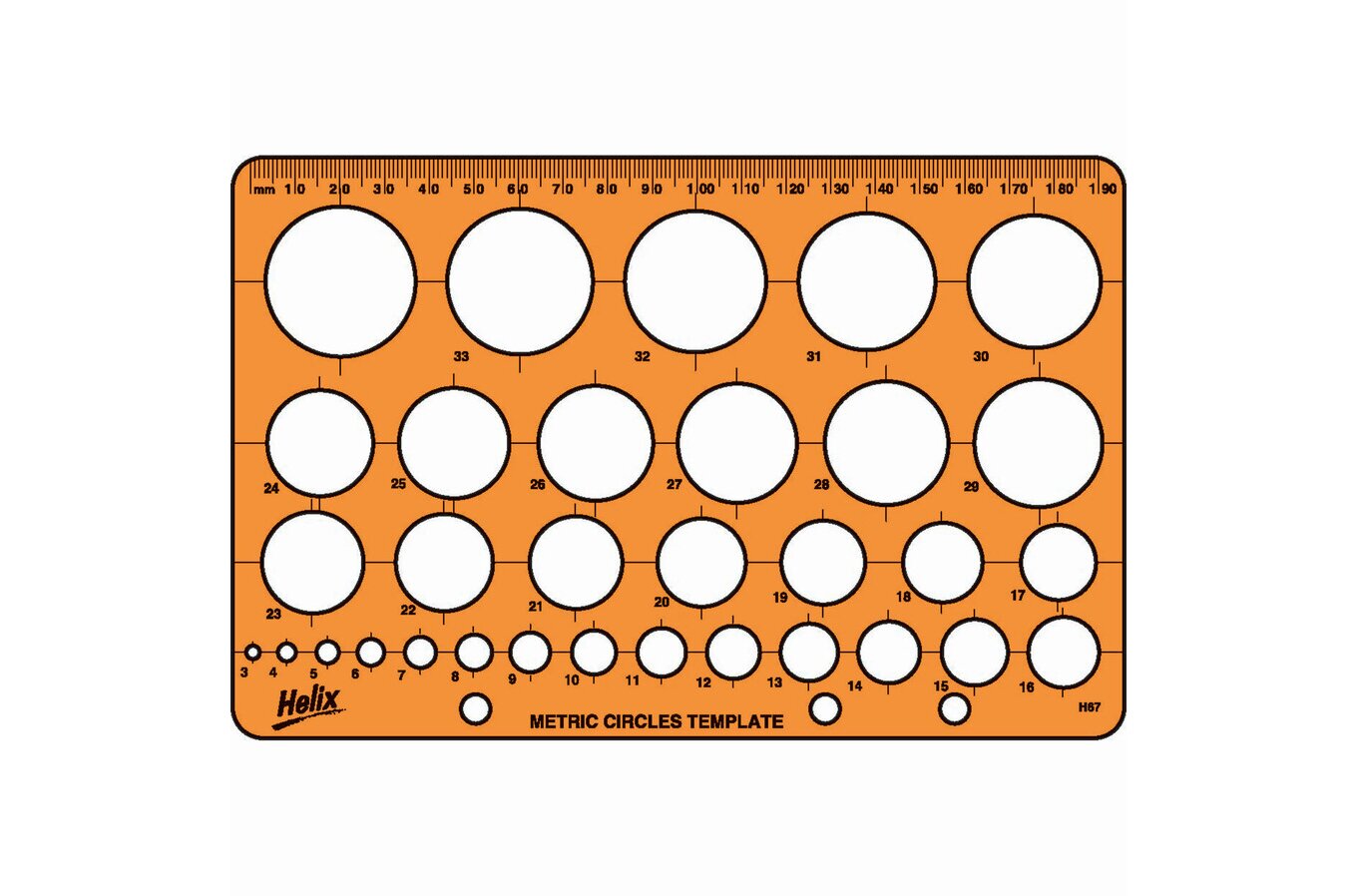Helix Circle Template
