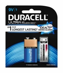 Duracell Ultra 9V Battery