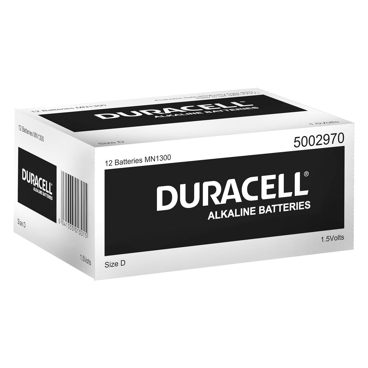 Duracell Alkaline D Batteries - Bulk (Box of 12) - view 2