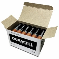 Duracell Alkaline AA Batteries - Bulk (Box of 24)