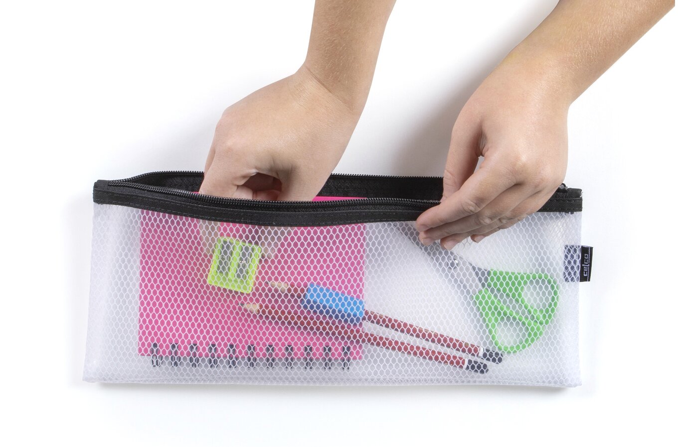 Celco Clear Pencil Case - 340 x 135mm (Pack of 10)