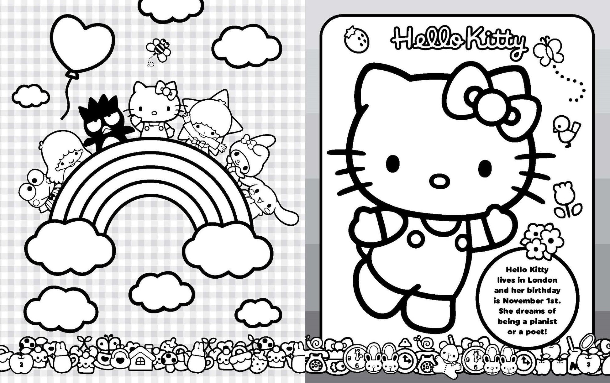 Hello Kitty and Friends - Activity Case — inside page 6