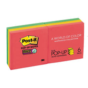 Post-It Pop-Up Notes: Marakesh Collection - 76mm x 76mm (6 Pack)