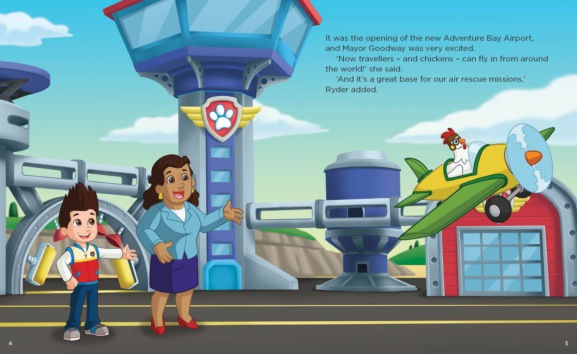 PAW Patrol - Collect-Me Book - Rescue Wings — inside page 1