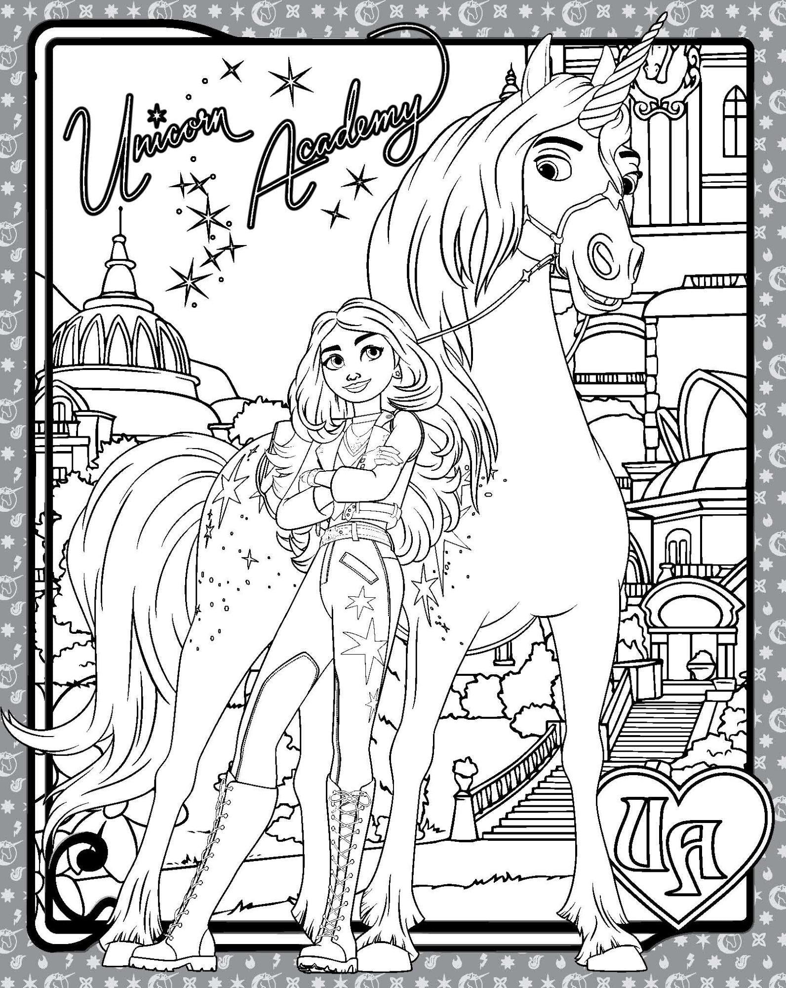Unicorn Academy - Activity Case — inside page 3