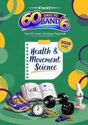 Excel 60 Days to Band 6 Health and Movement Science front cover