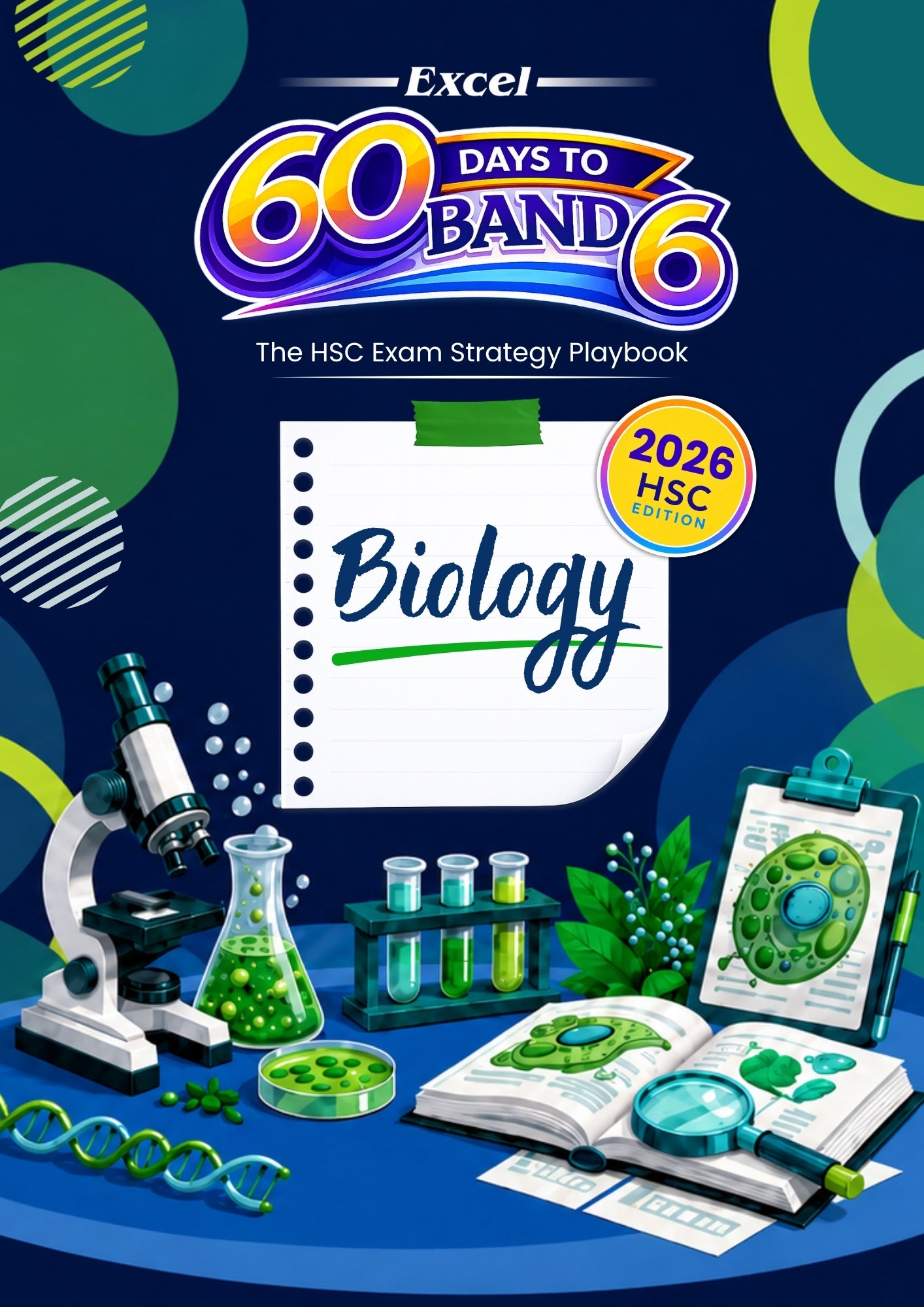 Excel 60 Days to Band 6 Biology front cover