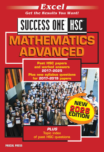 Excel Success One HSC Mathematics Advanced 2026 Edition
