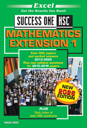 Excel Success One HSC Mathematics Extension 1 2026 Edition