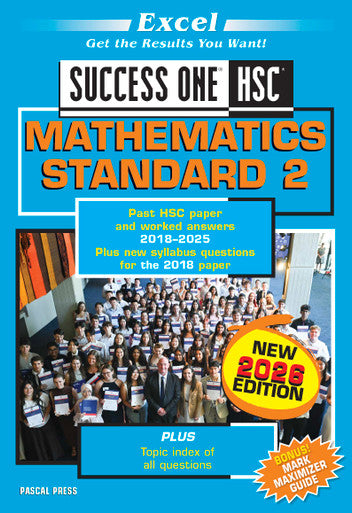 Excel Success One HSC Mathematics Standard 2 2026 Edition