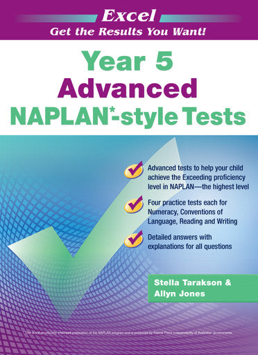 Excel Advanced NAPLAN*-style Tests Year 5