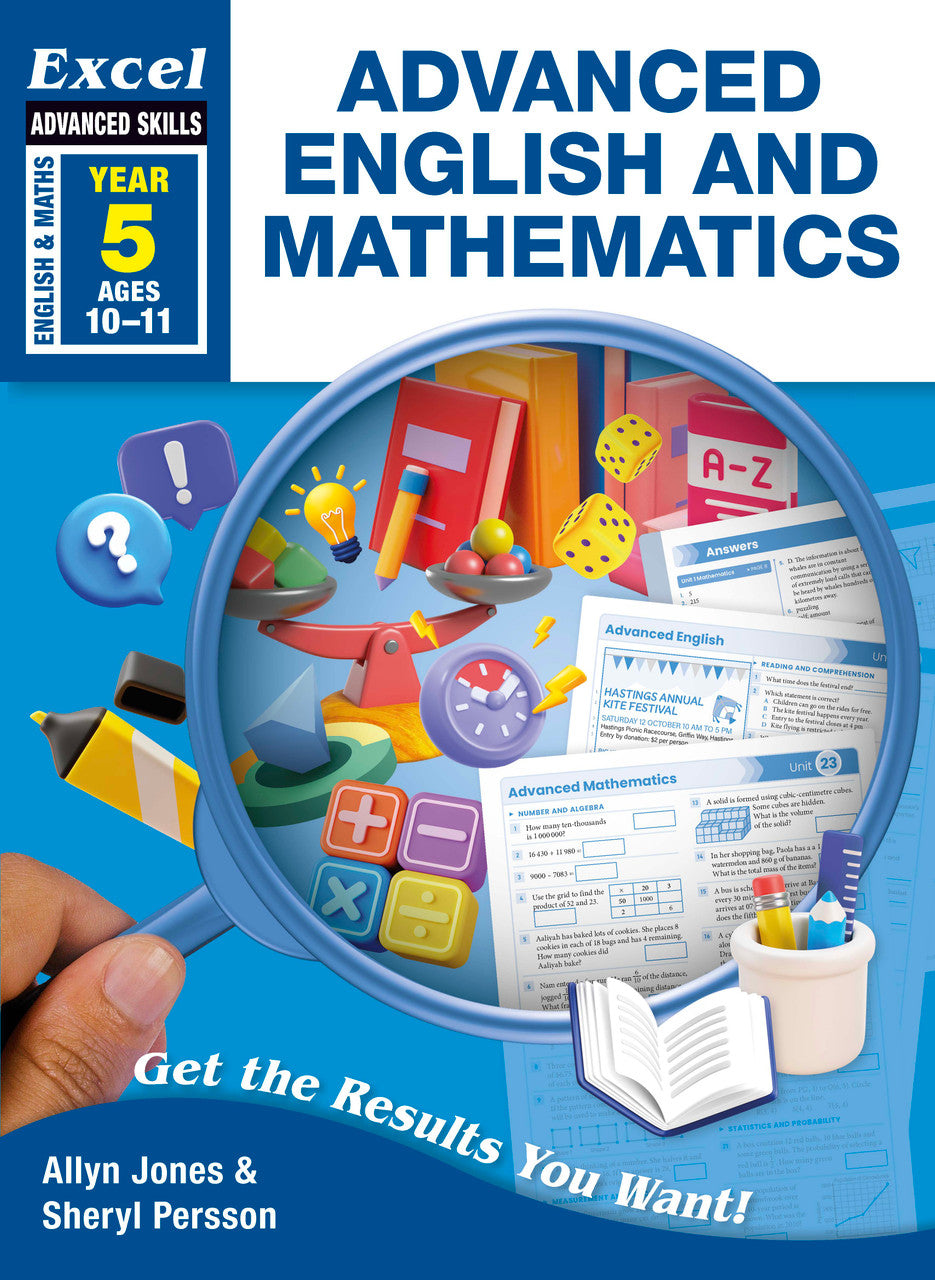 Excel Advanced Skills - Advanced English and Mathematics Year 5 – cover 1