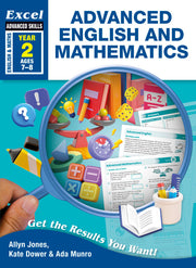 Excel Advanced Skills - Advanced English and Mathematics Year 2 – cover 1