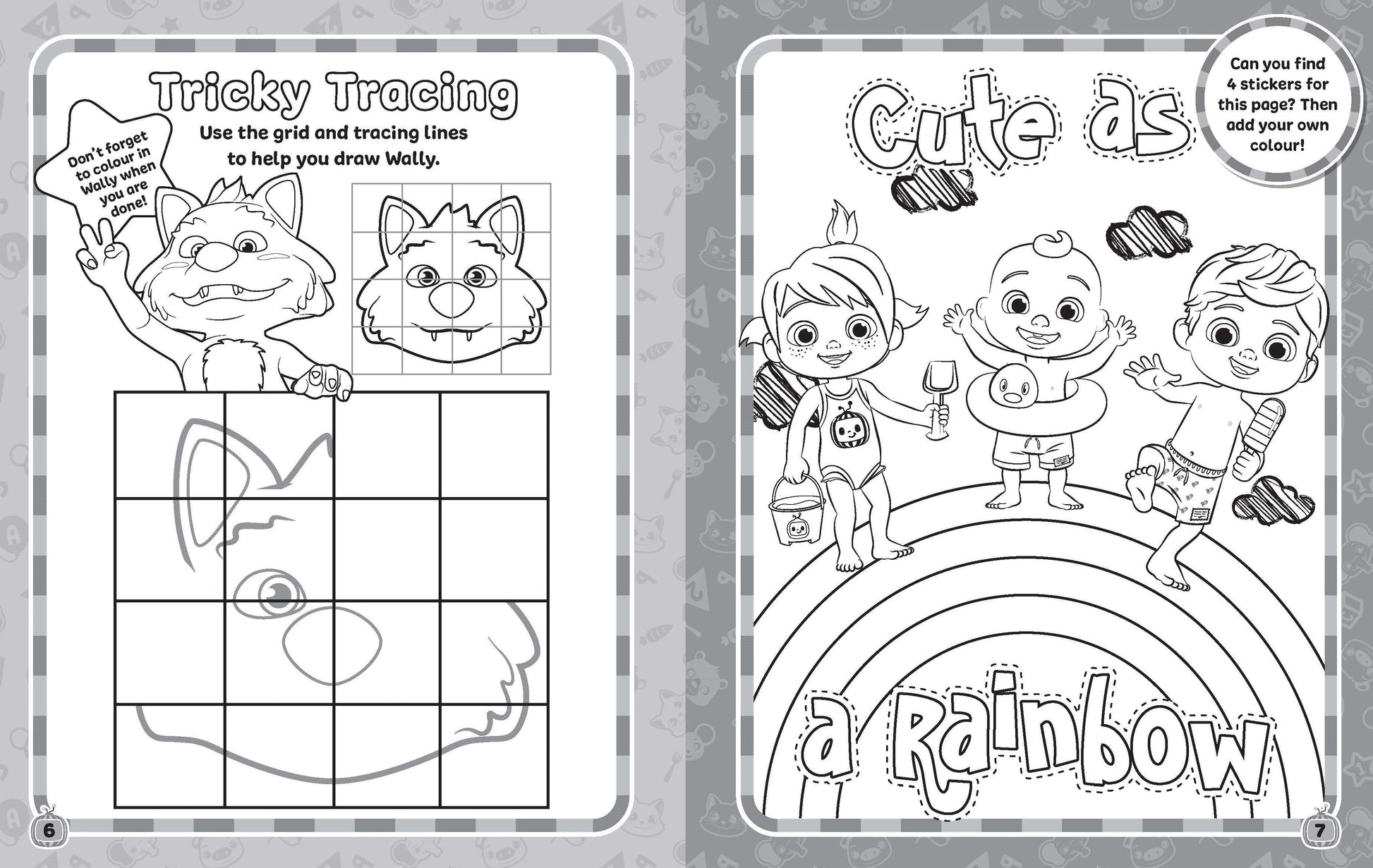 CoComelon - Ultimate Sticker Book — inside page 2