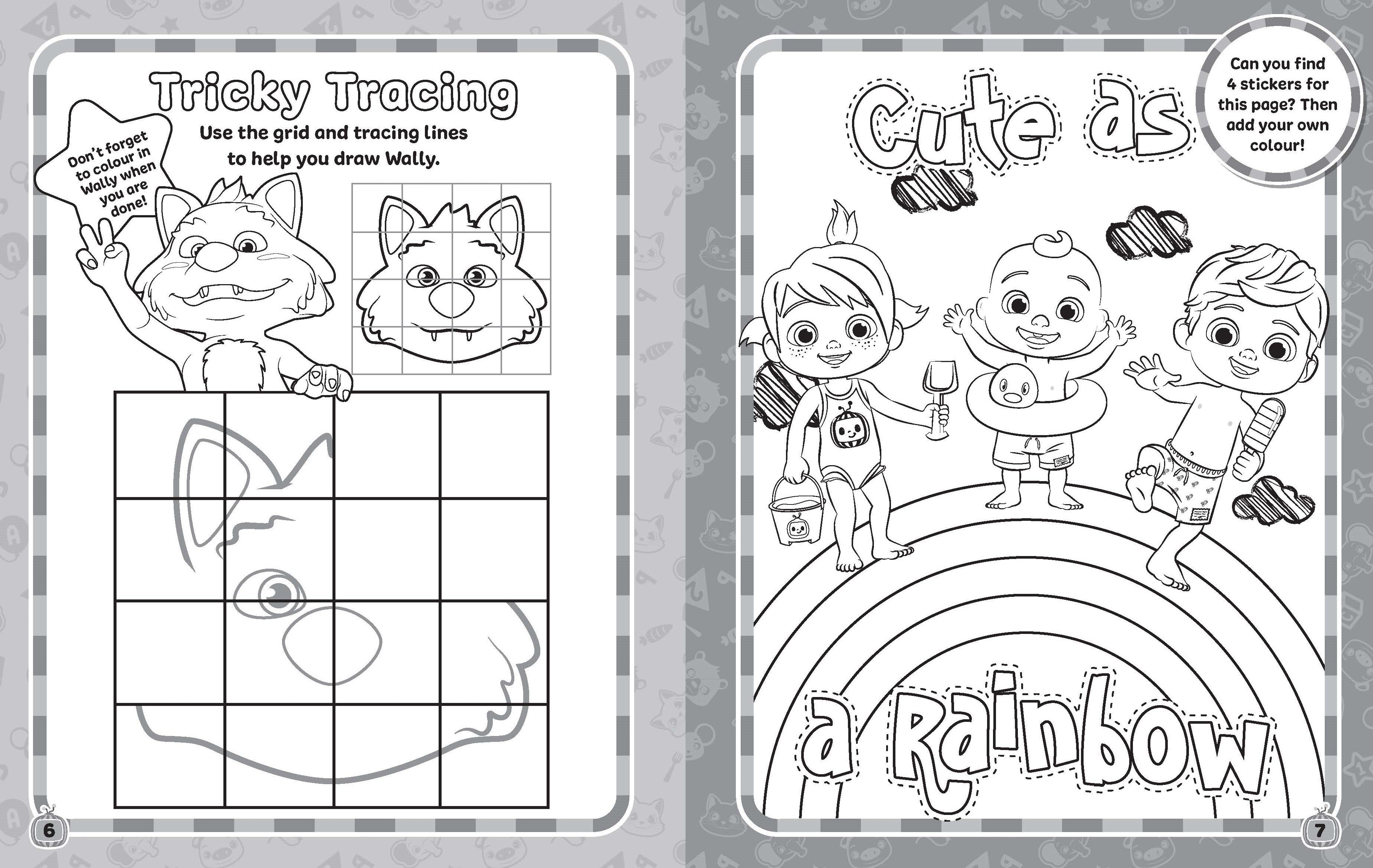 CoComelon - Ultimate Sticker Book — inside page 2