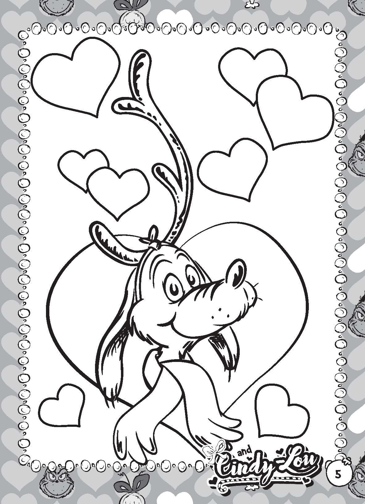 Dr Seuss - Puffy Sticker Book - The Grinch & Cindy-Lou — inside page 3