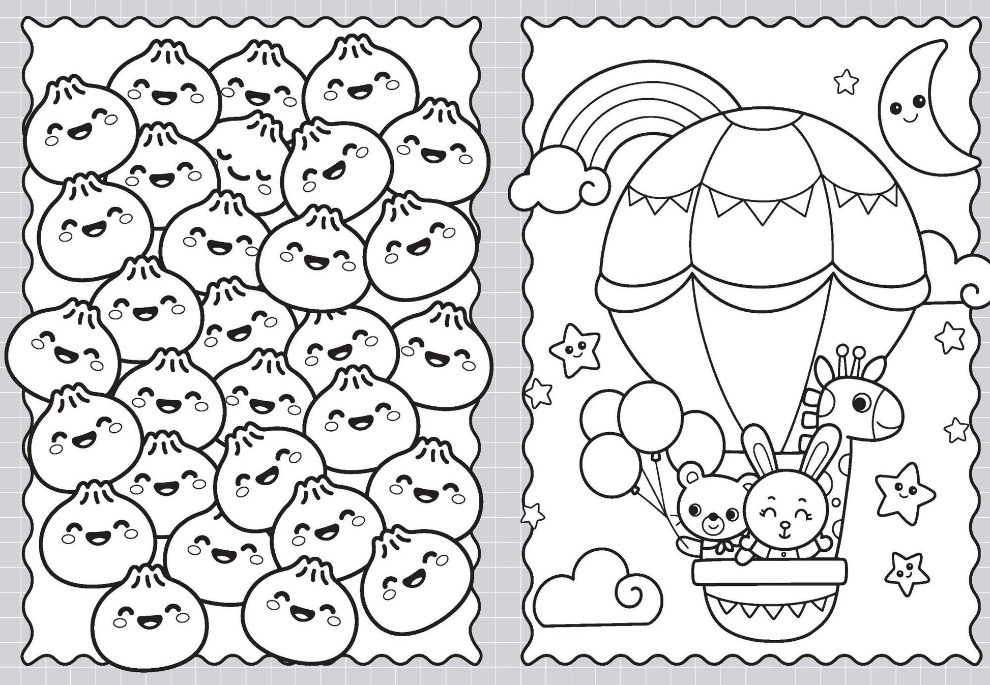 100% Cute - 32pp Colouring Book — inside page 4