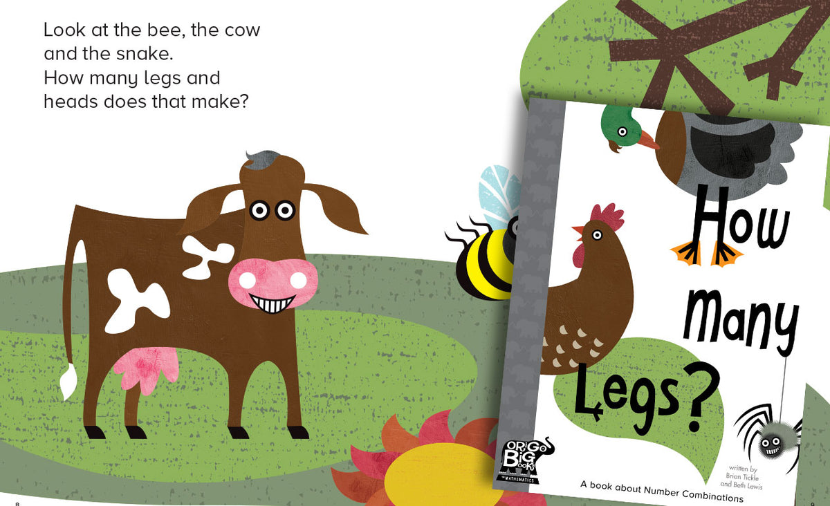 ORIGO Big Book - Year 1: How many Legs