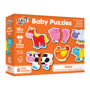 Galt - Baby Puzzles - Farm 2 Pieces