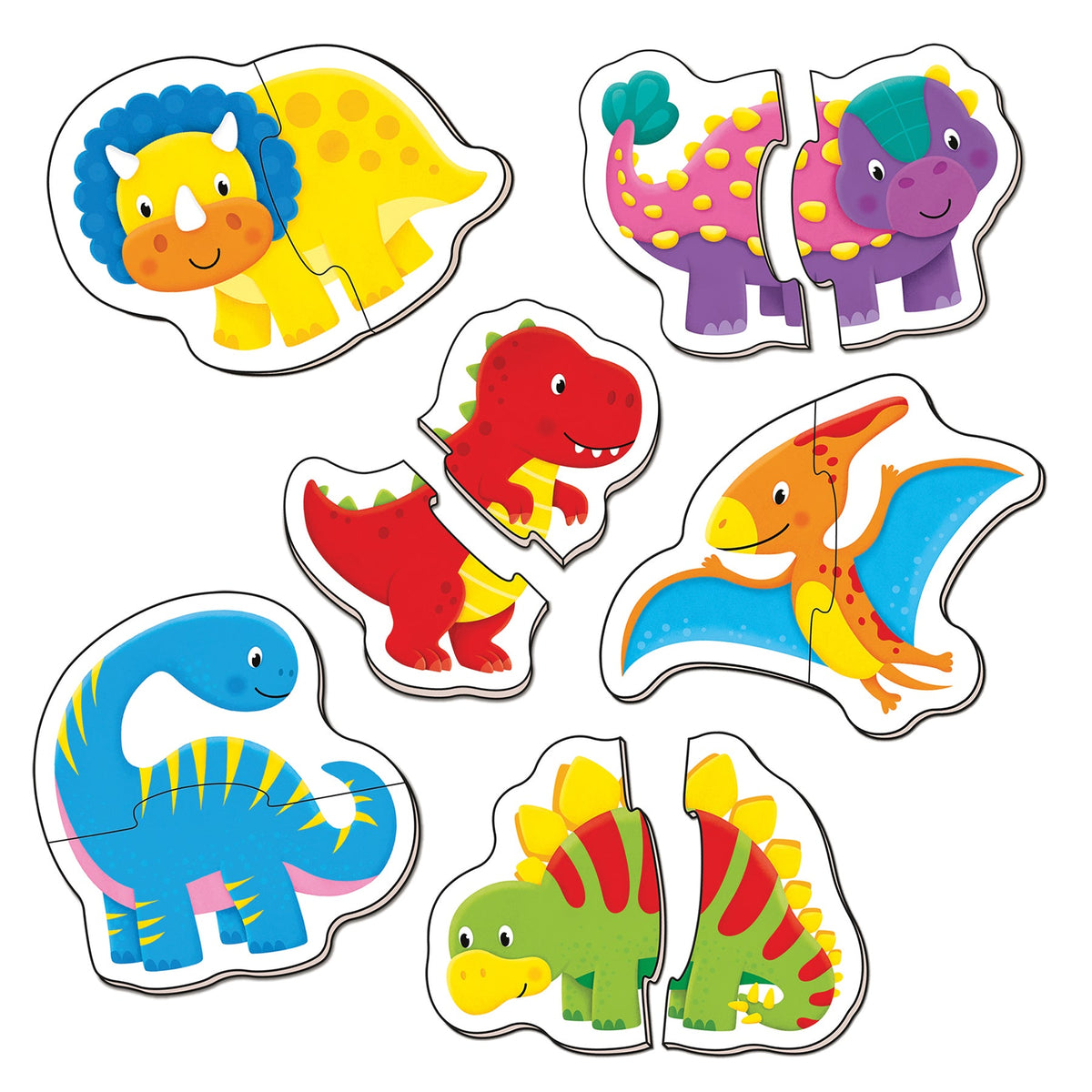 Galt - Baby Puzzles - Dinosaurs 2 Pieces