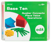 Plastic Base Ten (4 Colour) - Plastic Container