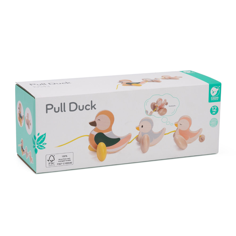 Classic World Pull Along Duck