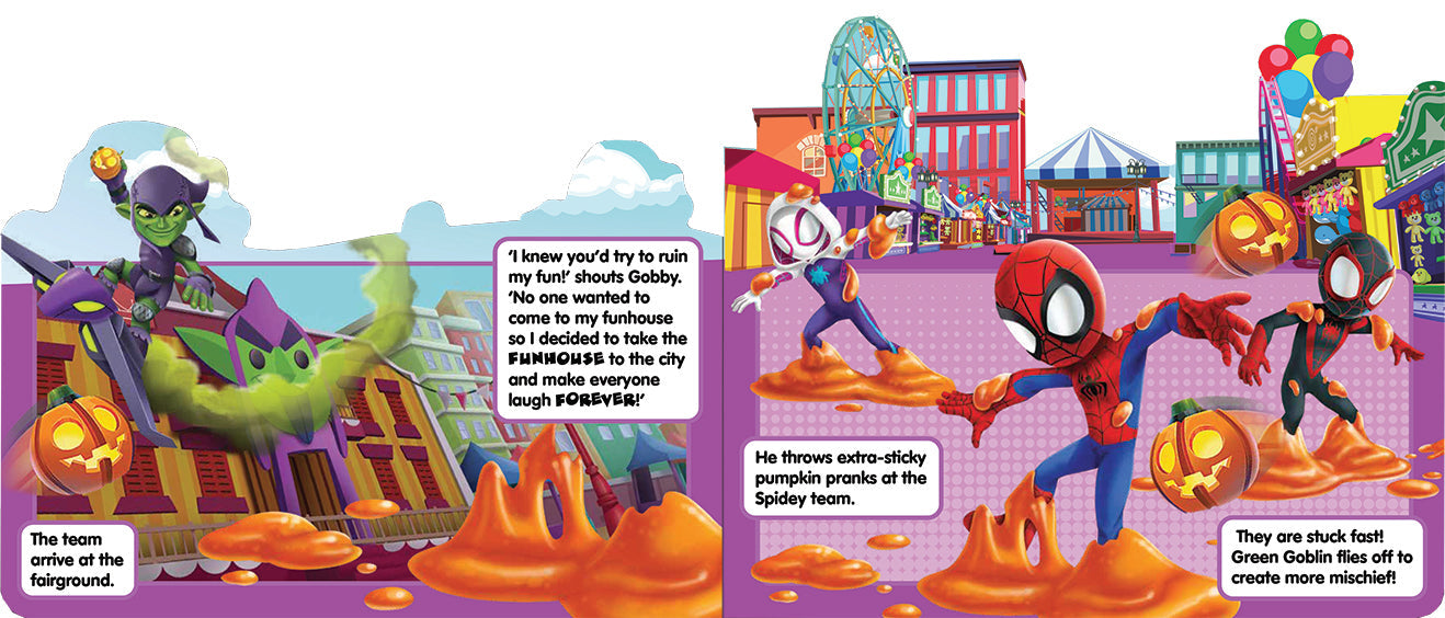 Spidey and His Amazing Friends - Chunky Scenes Book — inside page 2