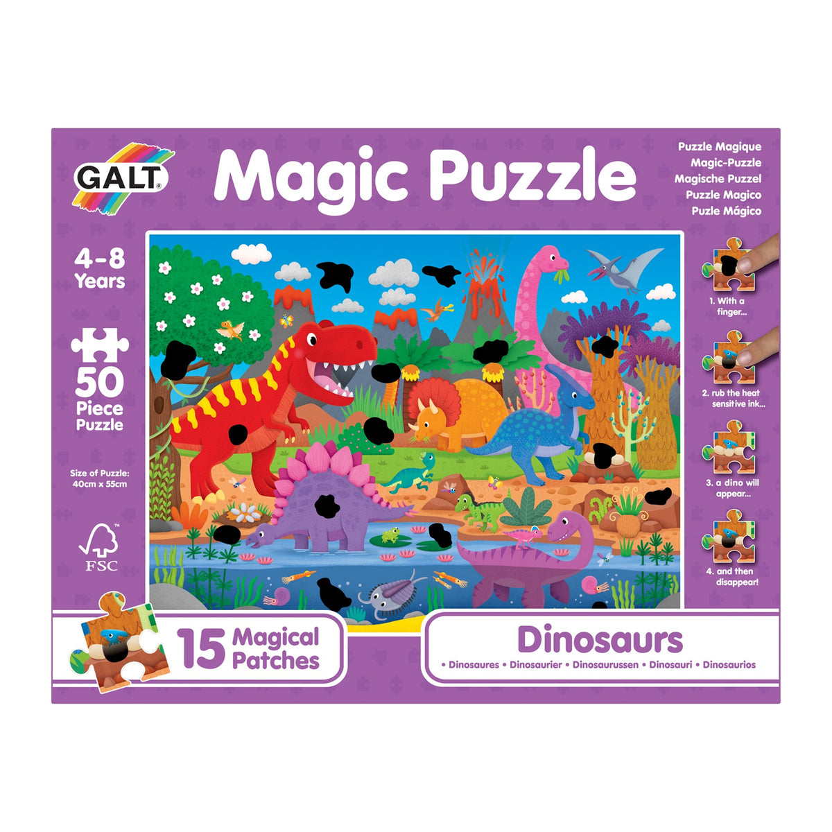 Galt - Magic Puzzle - Dino