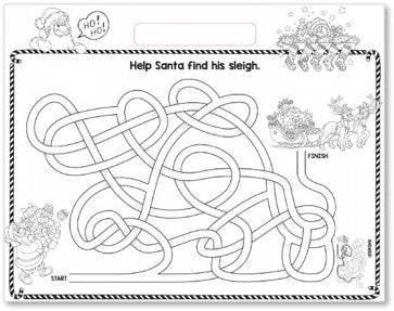 Christmas Fun - Giant Activity Pad — inside page 1