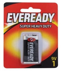 Eveready Super Heavy Duty 9V Battery