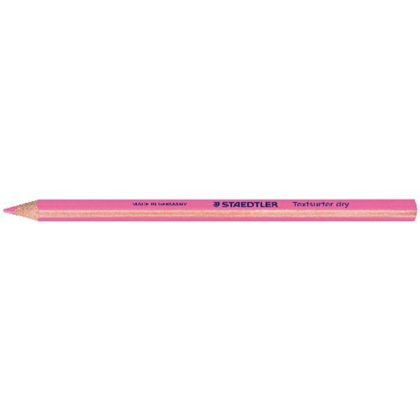 Staedtler Textsurfer Dry Highlighter Pencil - Pink (Single)