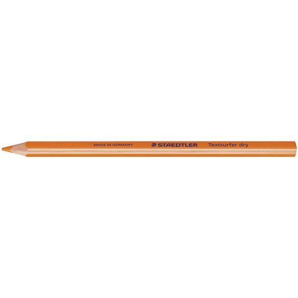Staedtler Textsurfer Dry Highlighter Pencil - Orange (Single)