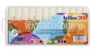 Artline Marker 300 - Watercolour (Assorted): 2.0mm (Box of 12)
