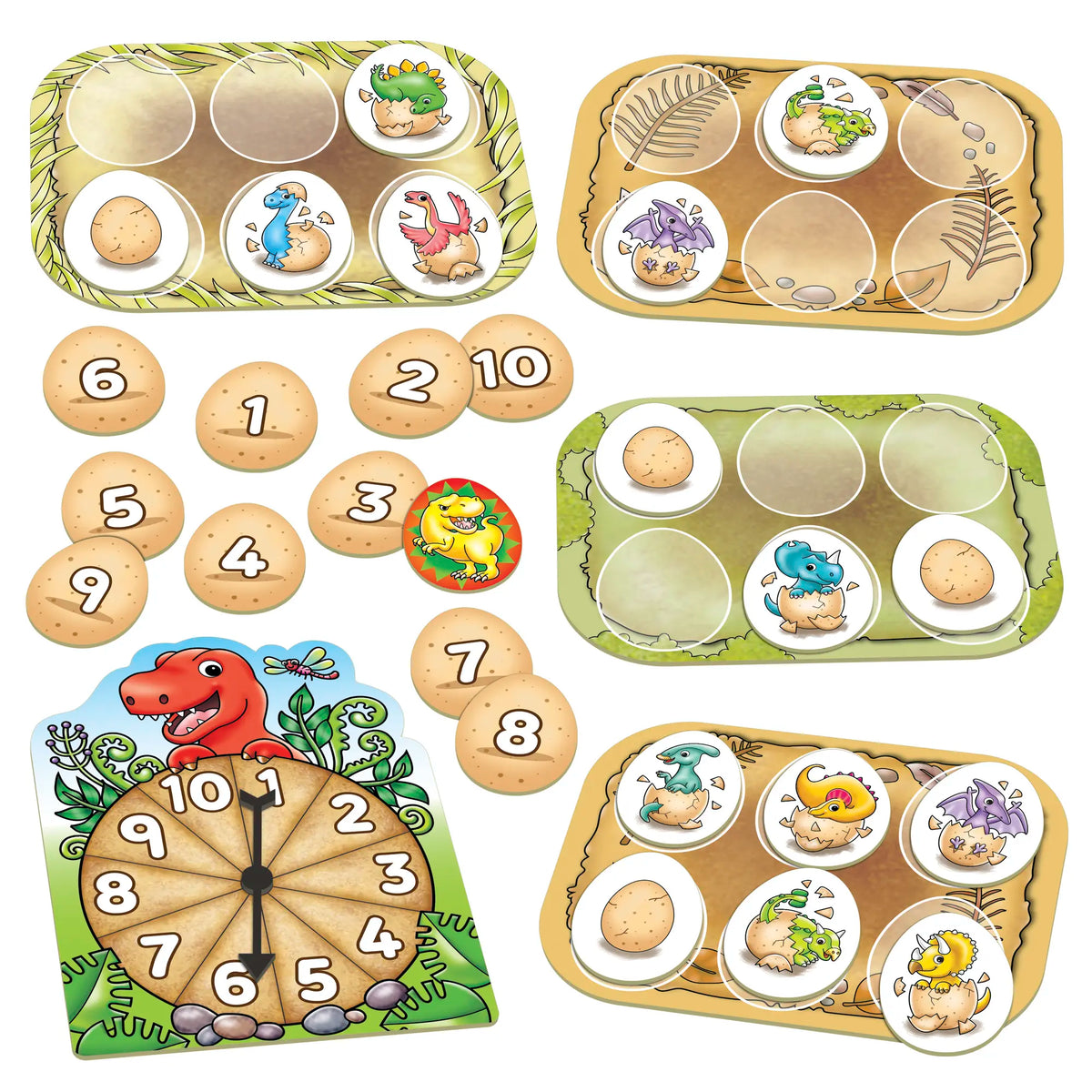 Orchard Toys - Dinosaur Number Eggs