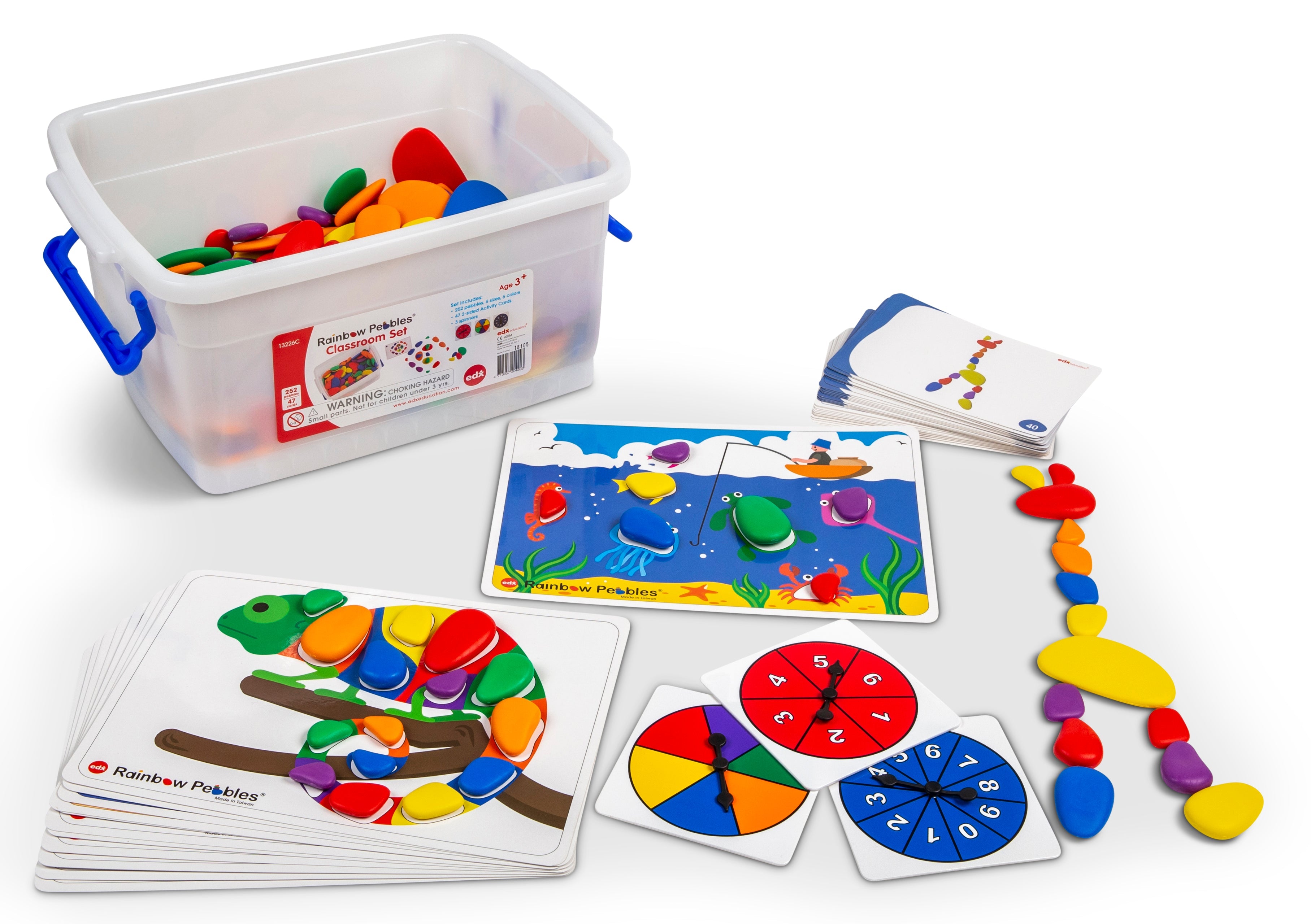 Rainbow Pebbles - Classroom Set