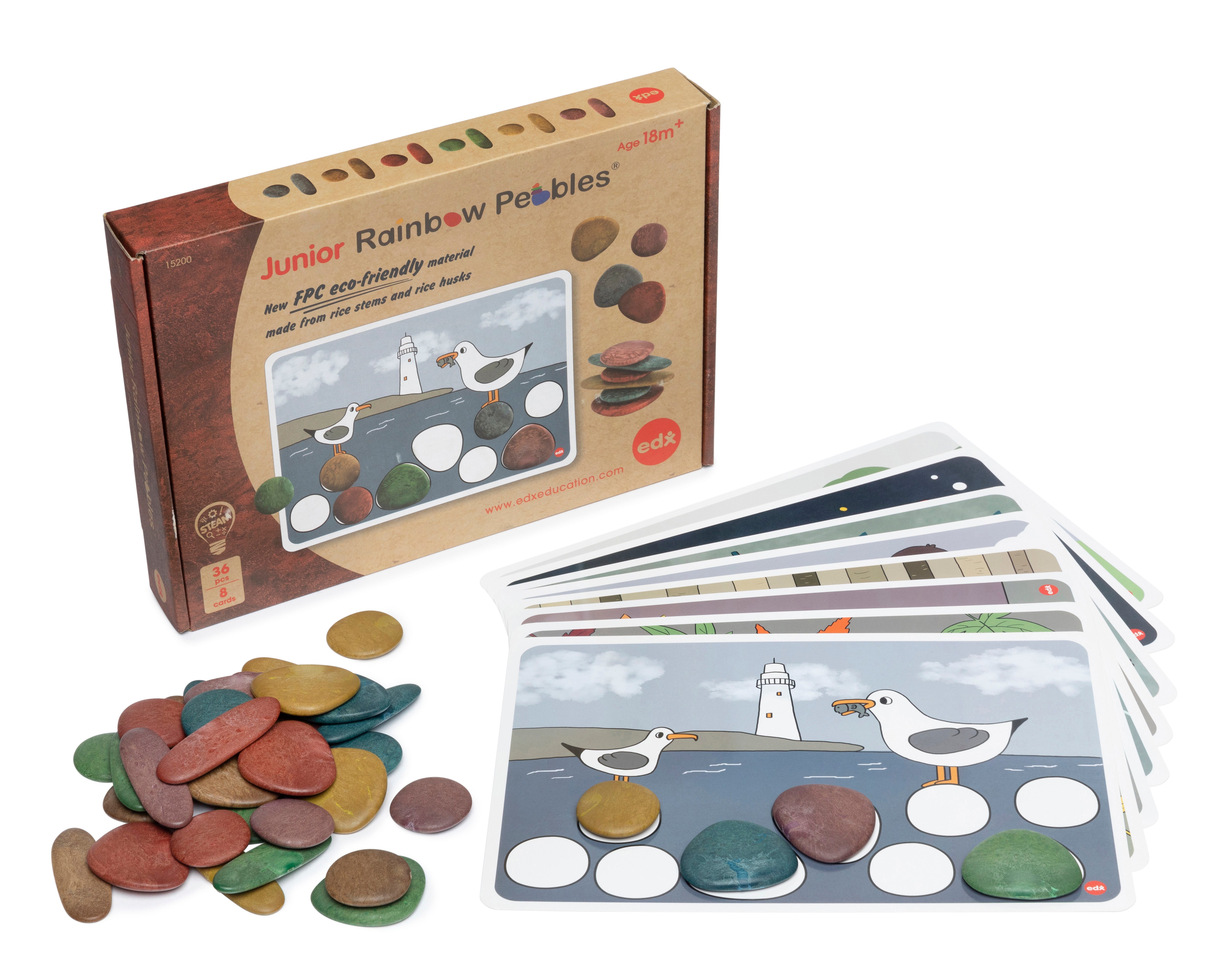 Eco Junior Rainbow Pebbles
