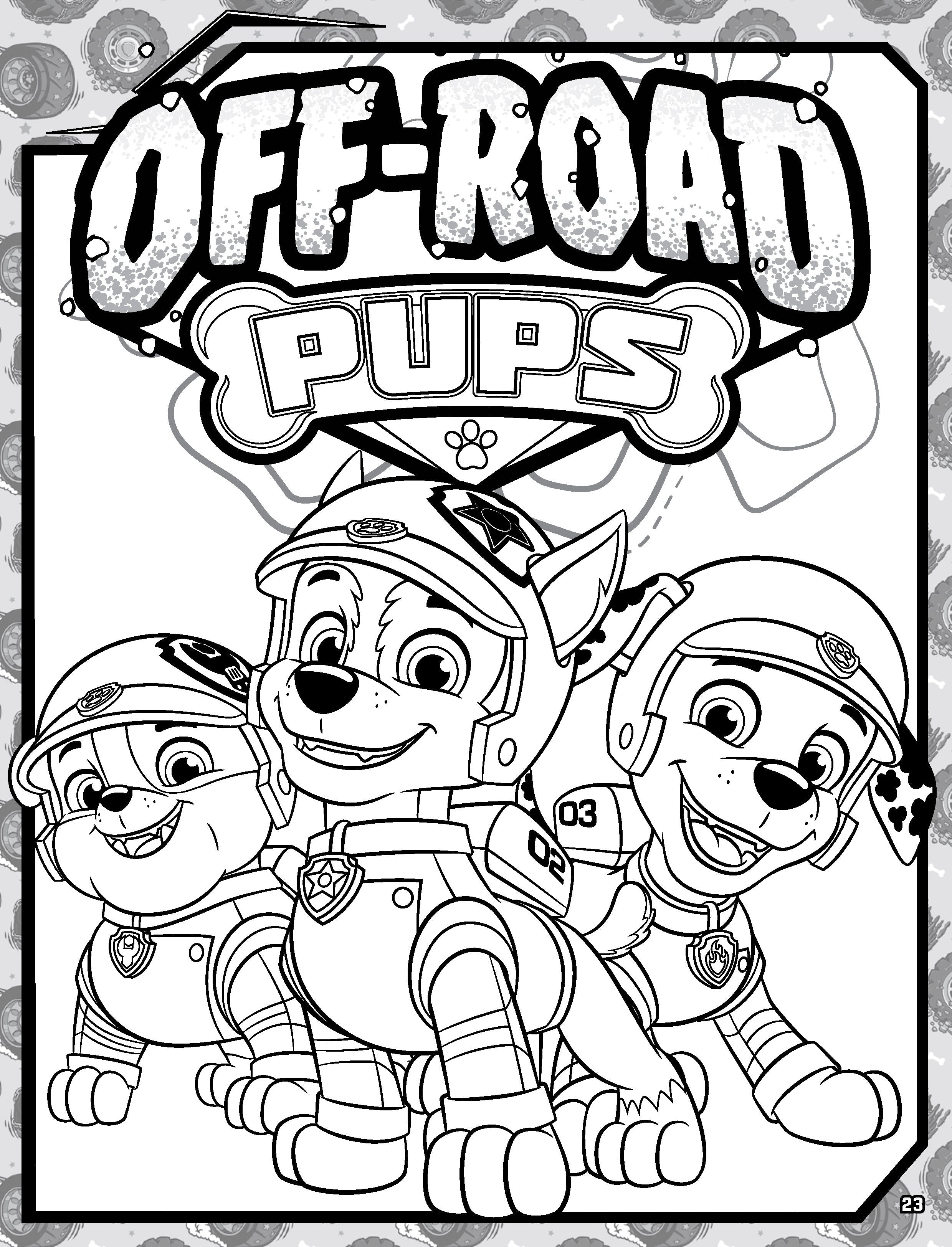 PAW Patrol - Activity Kit - Rescue Wheels — inside page 2