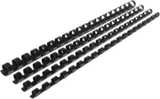 Fellowes Plastic Binding Combs 8mm 21 Ring - Black (Pack of 100)