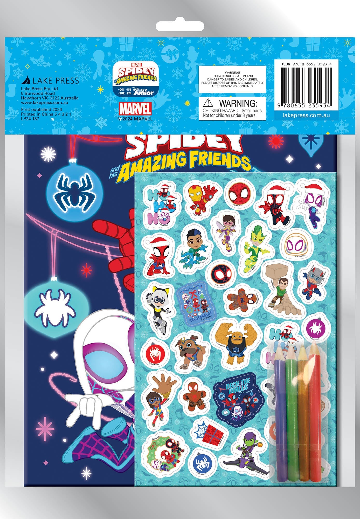 Spidey and His Amazing Friends - Festive Fun Pack — inside page 1